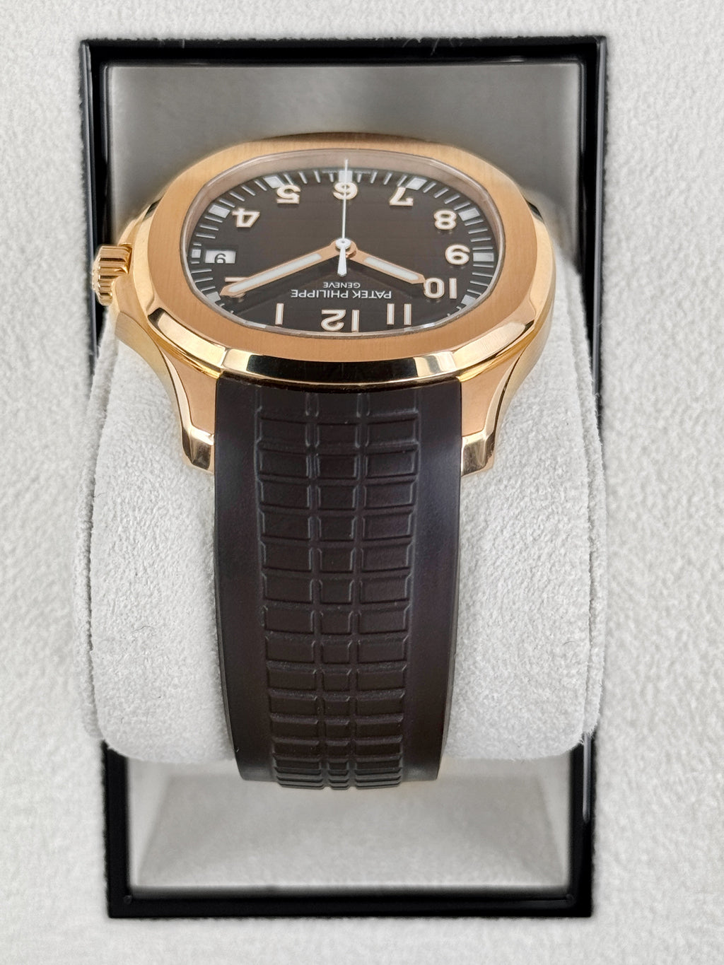 Patek Philippe Aquanaut 40.8mm 5167R-001 Rose Gold Brown Dial