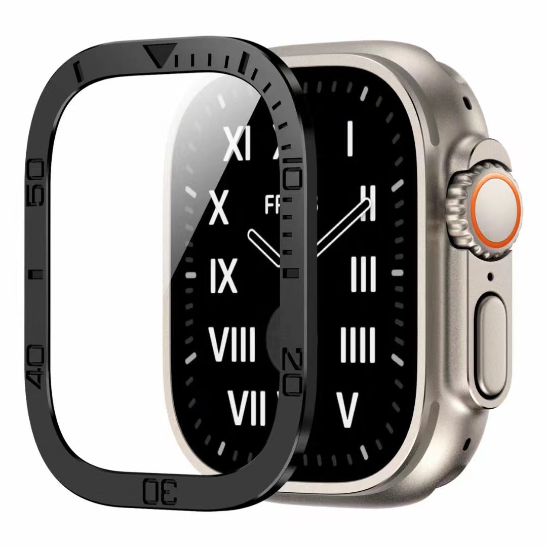Tempered Glass Screen Protector Full Coverage For Apple Watch Ultra