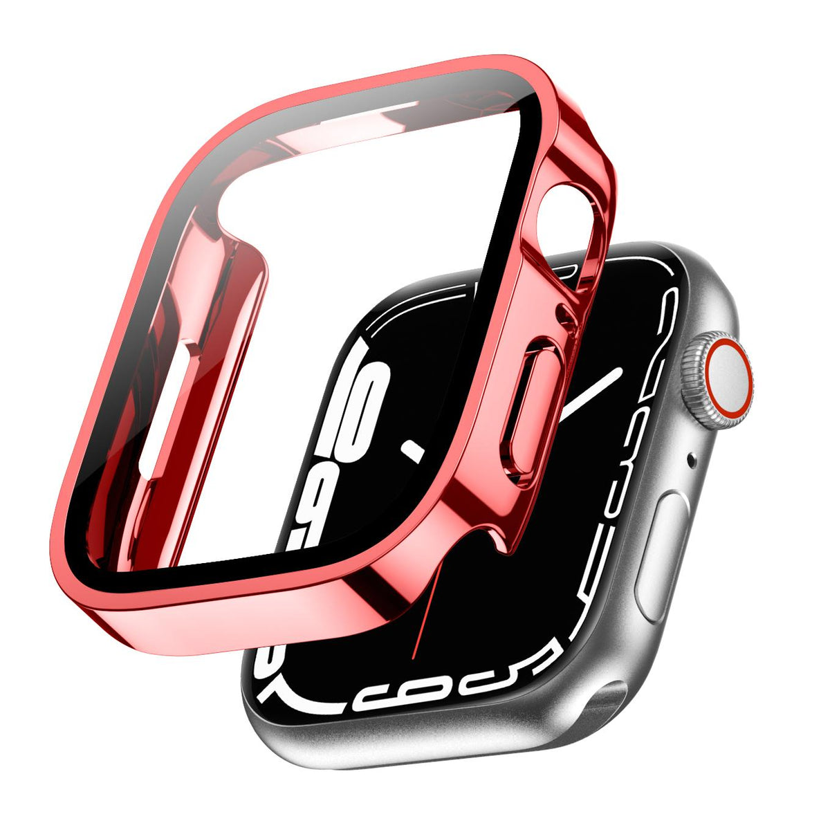Waterproof Watch Case With Tempered Glass Film